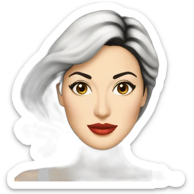 Monica bellucci sticker