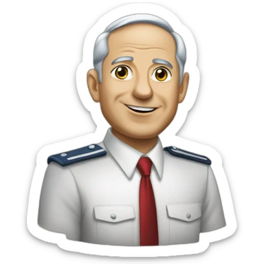 Netanyahu borracho sticker