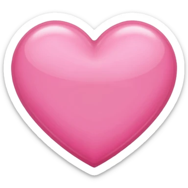 pink heart rank 1 sticker