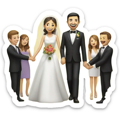 Las Vegas wedding sticker