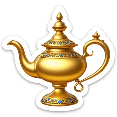 CREATE A EMOJI ALLADIN"S LAMPS  sticker