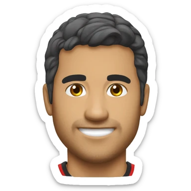 yuri alberto fazendo gol sticker