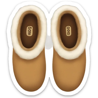 UGG slippers  sticker