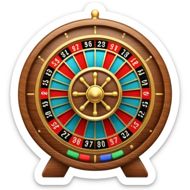 game randomizer roulette spinner wheel sticker