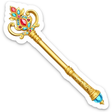 nepal scepter sticker