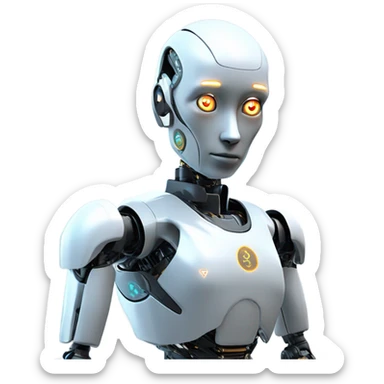 AI astrologer sticker