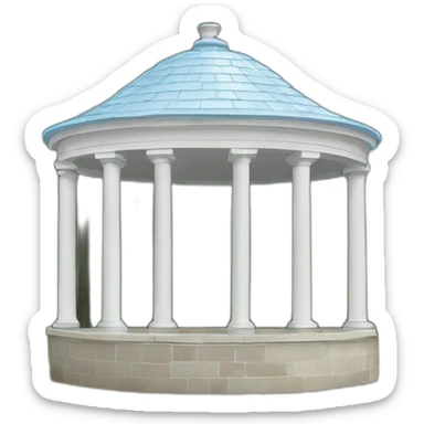 unc chapel hill old well sticker