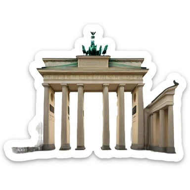Brandenburg tor sticker