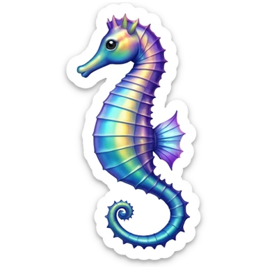 Sea horse emoji sticker