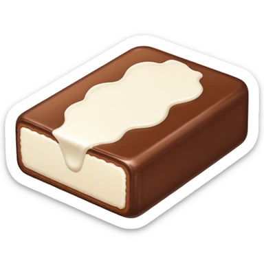 Kinder milk slice sticker
