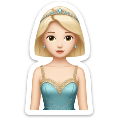 traje de gala primer plano  sticker