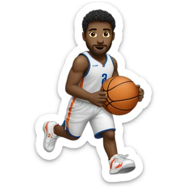 Basketteur sticker