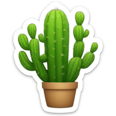 Cactus sticker