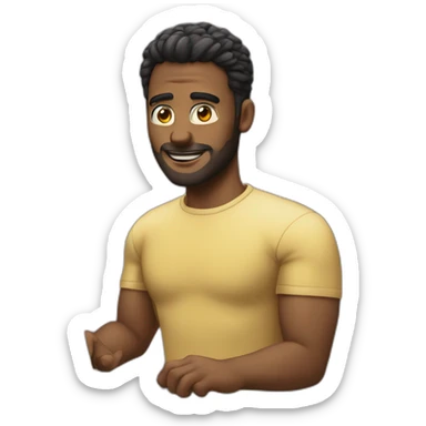 hackerman man that can hack anything and always has his laptop with him sticker