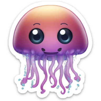 Jellyfish sticker