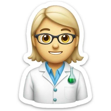 a clinical laboratorist working in labs sticker