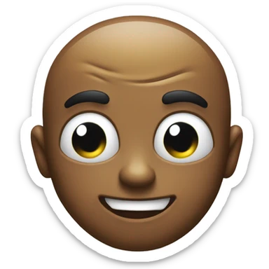 Emoji rubbing hands together with a sinister side smirk sticker