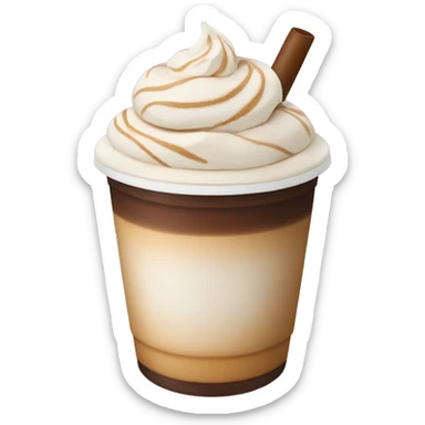 aesthetic Frappuccino sticker