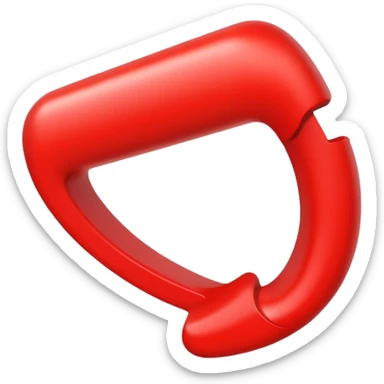 red trading trending line and black background sticker