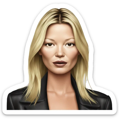 kate moss sticker