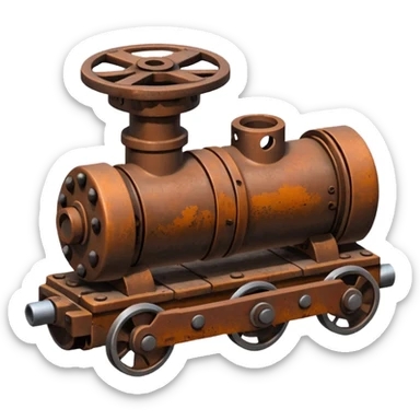 Train Coupling sticker