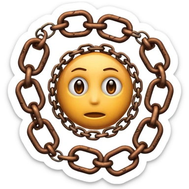 The chains are broken sticker