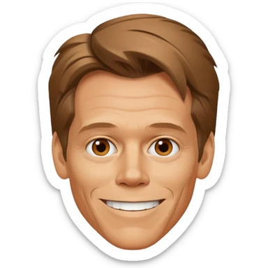 KEVIN BACON FROM FOOTLOOSE COOL FACE EMOJI sticker