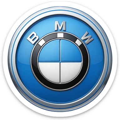 Bmw logo emoji sticker