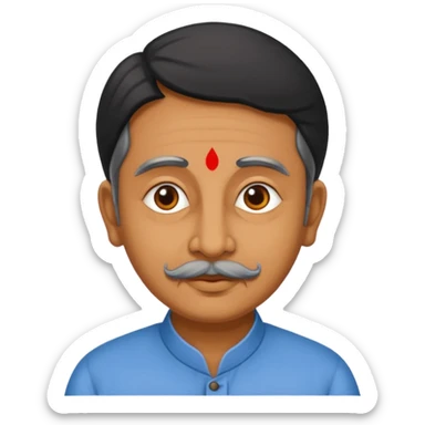 ovaiyar tamil poet sticker