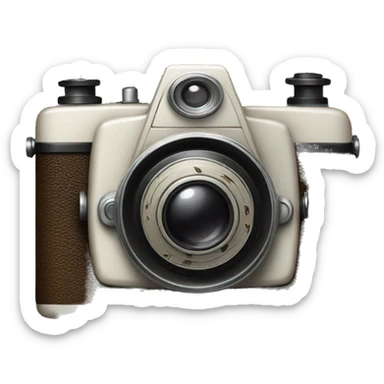 vintage camera  sticker