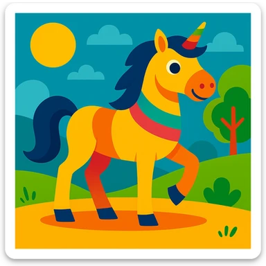 Unicorn sticker