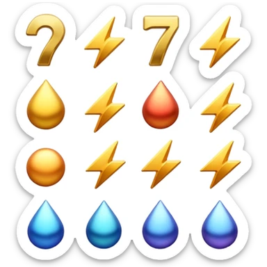 A number that is going up that is a six and a number going down that is a seven sticker