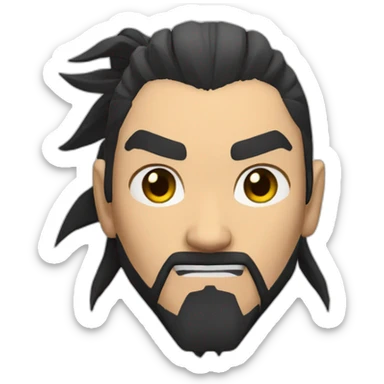 ow-hanzo sticker