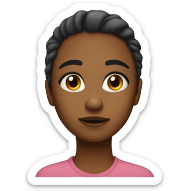 The girl who feel she doesn’t have worth to anyone sticker