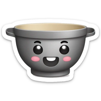 Cute baking mixing bowl sticker