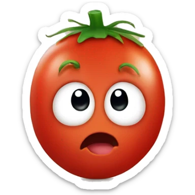 CUTE TOMATO sticker