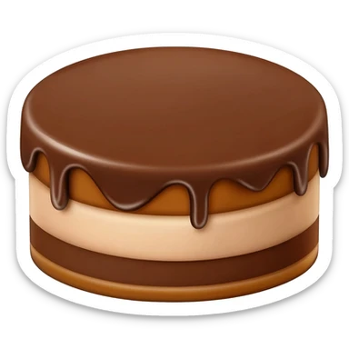 Chocolate cake sticker