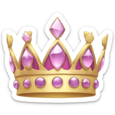 princess crown sticker