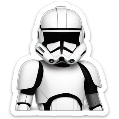 Clone trooper star wars sticker