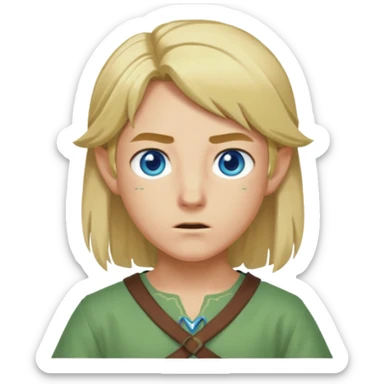 link from zelda sticker