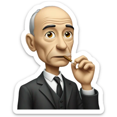 oppenheimer smoking sticker