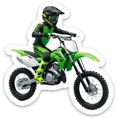 2025 Kawasaki kx112 dirtbike sticker