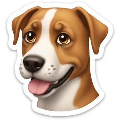 Perro con manchas sticker