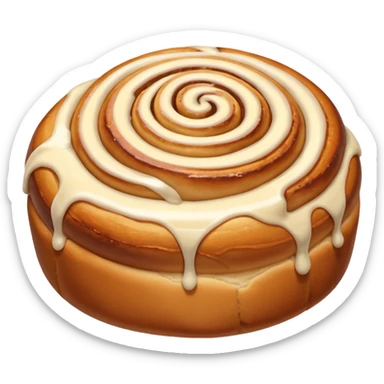 cinnamon roll sticker