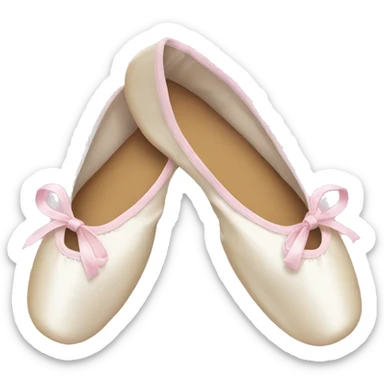 Ballet shoes sticker