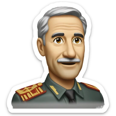 soviet engineer diplomat full scale photoealistic sticker