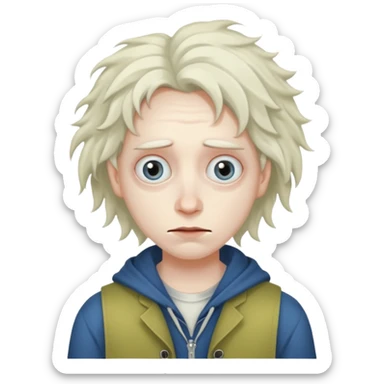 Make a weird ass stranger  sticker