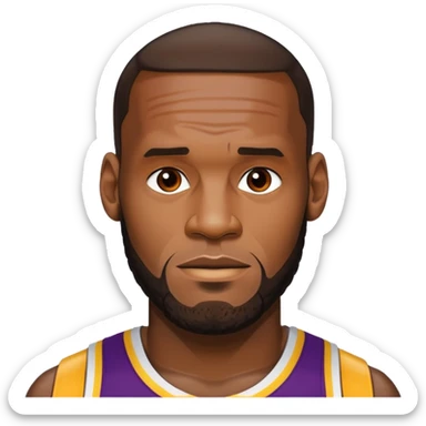 Lebron james sticker
