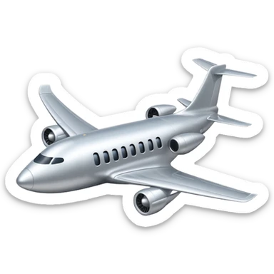 Airplane sticker