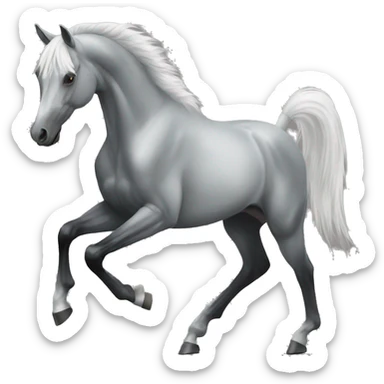 Ferrari logo horse sticker